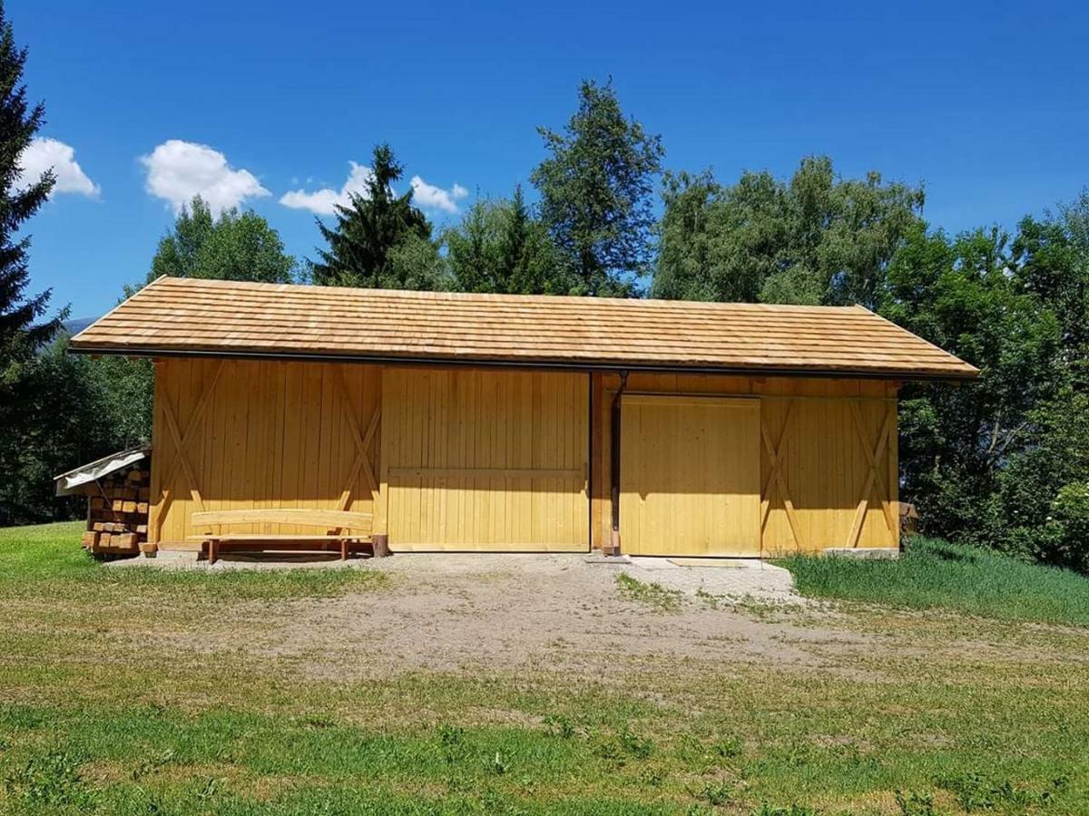 Ferienwohnungen Schlosshäusl Sankt Lorenzen Exterior foto